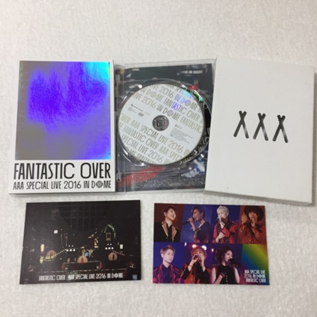 AAA FANTASTIC OVER 初回生産限定盤DVD