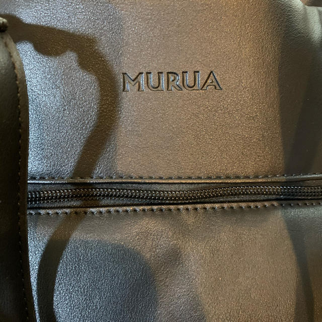 MURUA(ムルーア)のムルーア黒トートバッグ レディースのバッグ(トートバッグ)の商品写真