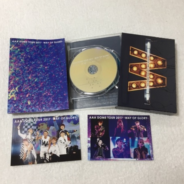 AAA WAY OF GLORY 初回生産限定盤 DVD