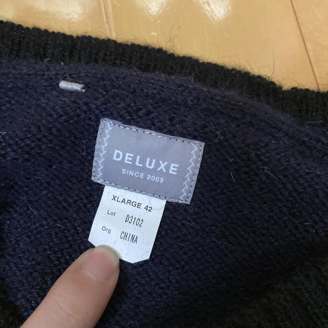 DELUXE(デラックス)のデラックス　ニットセーター メンズのトップス(ニット/セーター)の商品写真