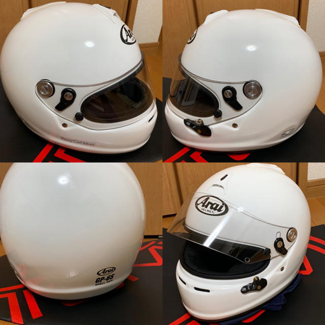 【美品】Arai GP-6S, 四輪用 Size: 61-62 自動車/バイクの自動車(その他)の商品写真