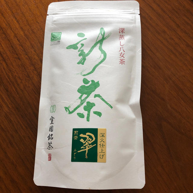 八女茶　100g （室園銘茶） 食品/飲料/酒の飲料(茶)の商品写真