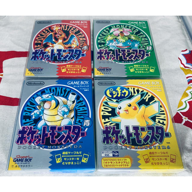 週間売れ筋 ゲームボーイポケットモンスターソフト7種類 dinogrip.com