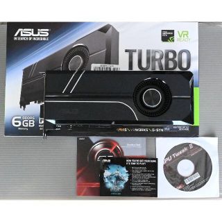 エイスース(ASUS)のASUS TURBO-GTX1060-6G(PCパーツ)