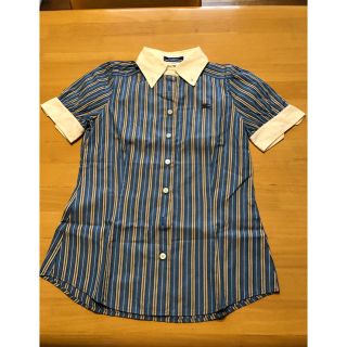 バーバリーブルーレーベル(BURBERRY BLUE LABEL)のBurberryブルーレーベル　半袖ブラウス(シャツ/ブラウス(半袖/袖なし))