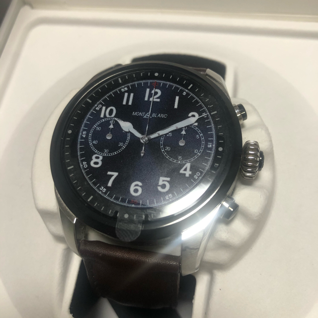 激安通販 MONTBLANC - モンブラン スマートウォッチ 腕時計(デジタル)