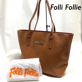 フォリフォリ(Folli Follie)のFolli Follie ハンドバッグ トートバッグ  キャメル(トートバッグ)