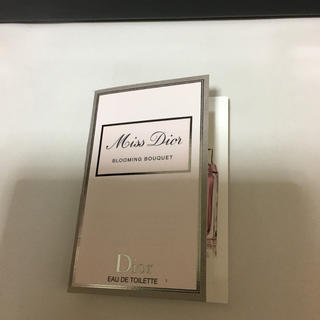 ディオール(Dior)のミスディオール　ブルーミングブーケ　オードトワレ(サンプル/トライアルキット)
