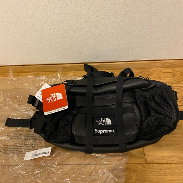18AW Supreme × The North Face レザーウエストバッグ