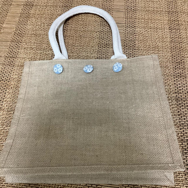 無印良品ジュートバッグB5アレンジ③