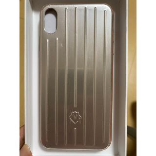 リモワ(RIMOWA)のRIMOWA リモワ　iphone x max ケース ピンクゴールド(iPhoneケース)