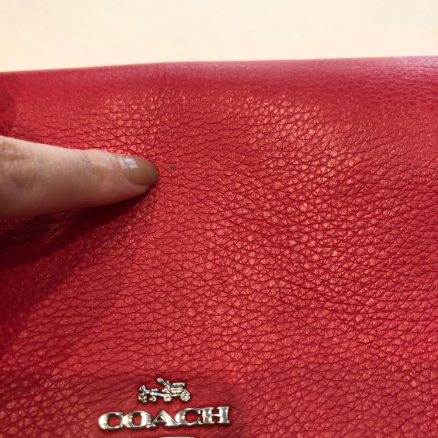 COACH(コーチ)の美品【COACH コーチ 】お財布バッグ　ウォレットバッグ レディースのファッション小物(財布)の商品写真