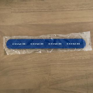 コーチ(COACH)のパッチンブレス　コーチ　青(その他)