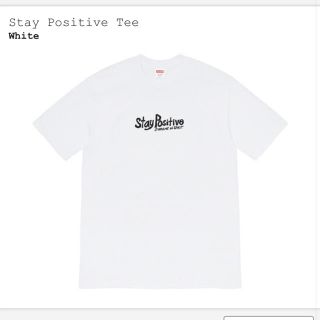 シュプリーム(Supreme)のsupreme Tシャツ 20fw stay positive tee(Tシャツ/カットソー(半袖/袖なし))