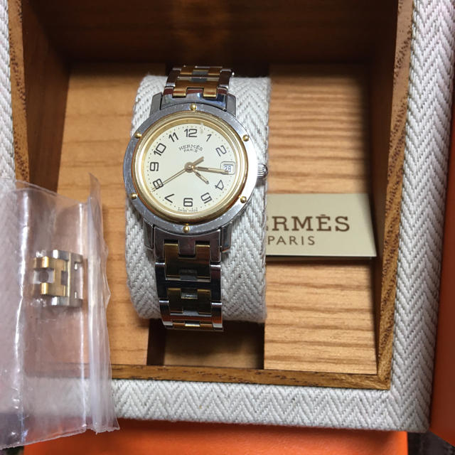 Hermes(エルメス)の美品☆エルメス時計☆クリッパーコンビ☆最終お値下げです！ レディースのファッション小物(腕時計)の商品写真