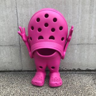 非売品 激レア クロスライト君 ピンク クロックス crocs