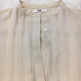 ユニクロ(UNIQLO)のユニクロ スキッパー シフォンブラウス(シャツ/ブラウス(長袖/七分))