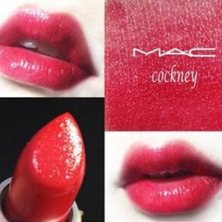 マック(MAC)のMAC コックニー　cokney 新品未使用　口紅(口紅)