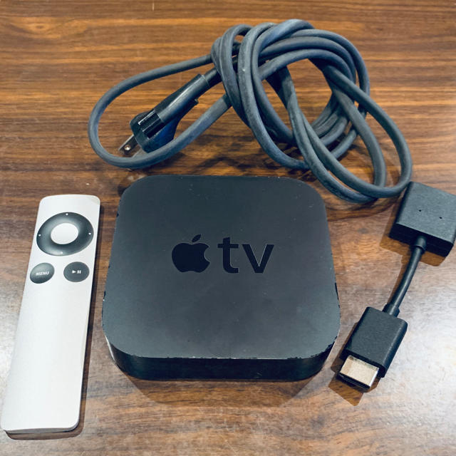Apple(アップル)のアップル TV Apple TV (第 3 世代) ブラック  スマホ/家電/カメラのPC/タブレット(PC周辺機器)の商品写真