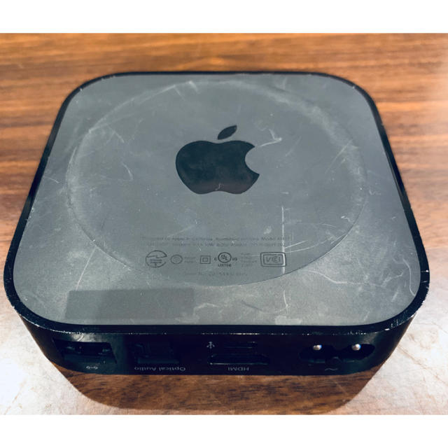 Apple(アップル)のアップル TV Apple TV (第 3 世代) ブラック  スマホ/家電/カメラのPC/タブレット(PC周辺機器)の商品写真