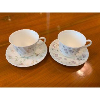 ウェッジウッド(WEDGWOOD)の【絆紬様専用】ウエッジウッド/カップ&ソーサー(CAMPION APRIL )(食器)