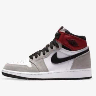 ナイキ(NIKE)のNIKE JORDAN 1 RETRO OG GS SMOKE GREY 23(スニーカー)