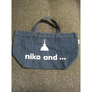 ニコアンド(niko and...)の【10/2まで出品】 niko and... デニムミニトートバッグ(トートバッグ)