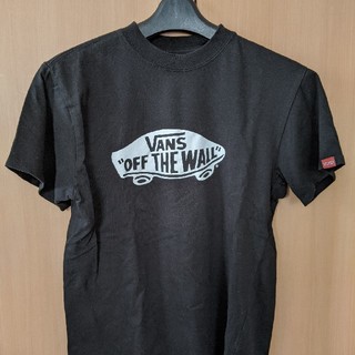 ヴァンズ(VANS)のVANS　黒Tシャツ　ｓサイズ(Tシャツ/カットソー(半袖/袖なし))
