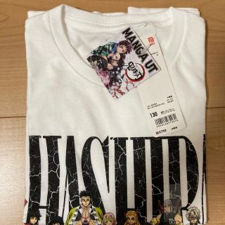 ユニクロ(UNIQLO)の鬼滅の刃　ユニクロ　UNIQLO コラボTシャツ 130cm 柱集合(Tシャツ/カットソー)