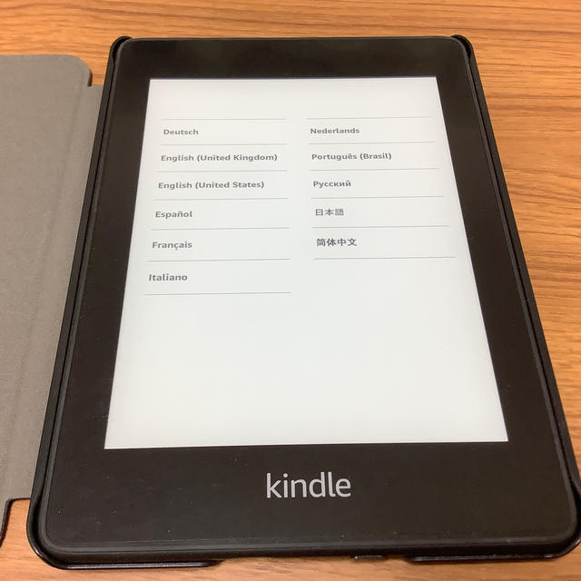 Kindle paper white（カバー・保護フィルム付）