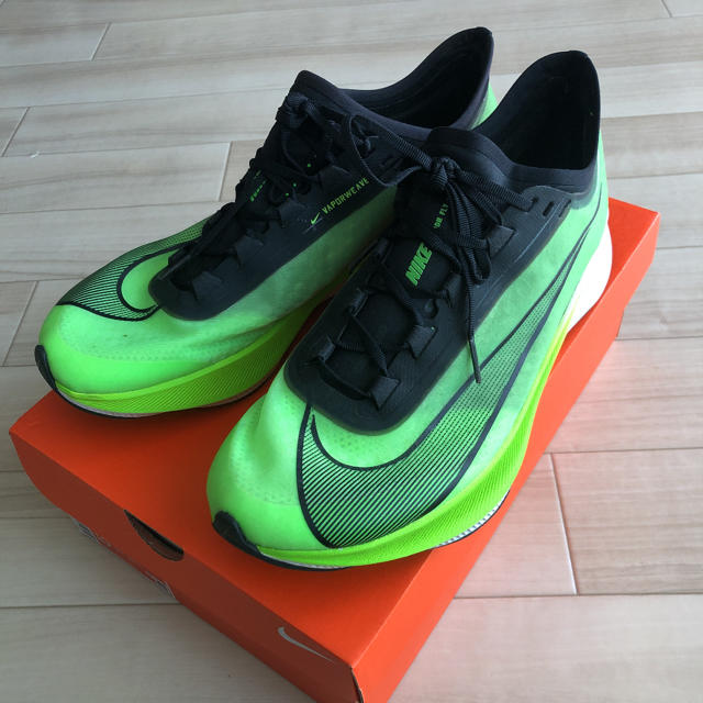 NIKE - ナイキ ズーム フライ3 エレクトリック グリーンの通販 by くま