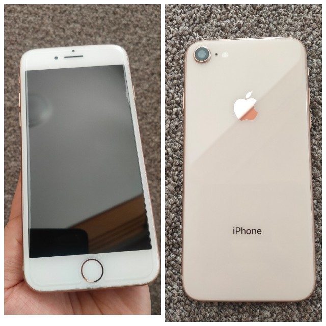 iPhone 8 64GB GOLD 美品 SoftBank ※訳あり 可愛いクリスマスツリーや