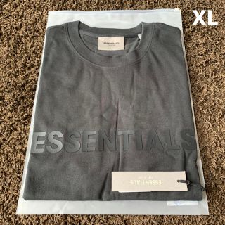 フィアオブゴッド(FEAR OF GOD)のXLサイズ Essentials 20ss新作 Tシャツ ブラック(Tシャツ/カットソー(半袖/袖なし))