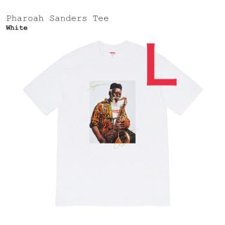 シュプリーム(Supreme)のsupreme Pharoah Sanders tee L ホワイト(Tシャツ/カットソー(半袖/袖なし))