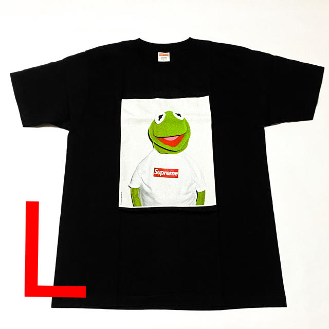 Supreme 08 Karmit Tee カーミット 新品 黒 Black L