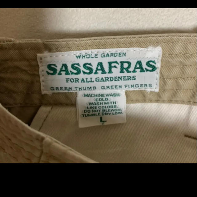 SASSAFRAS(ササフラス)のSASSAFRAS フォールリーフスプレイヤーパンツ メンズのパンツ(ワークパンツ/カーゴパンツ)の商品写真