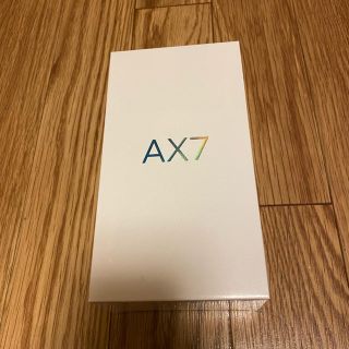 アンドロイド(ANDROID)のOPPO AX7 ブルー(スマートフォン本体)