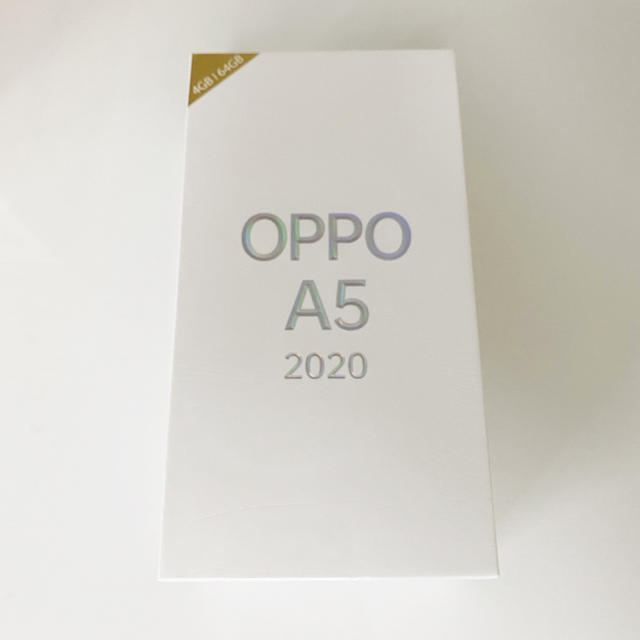 新品未使用 未開封 OPPO A5 2020 楽天モバイル 青