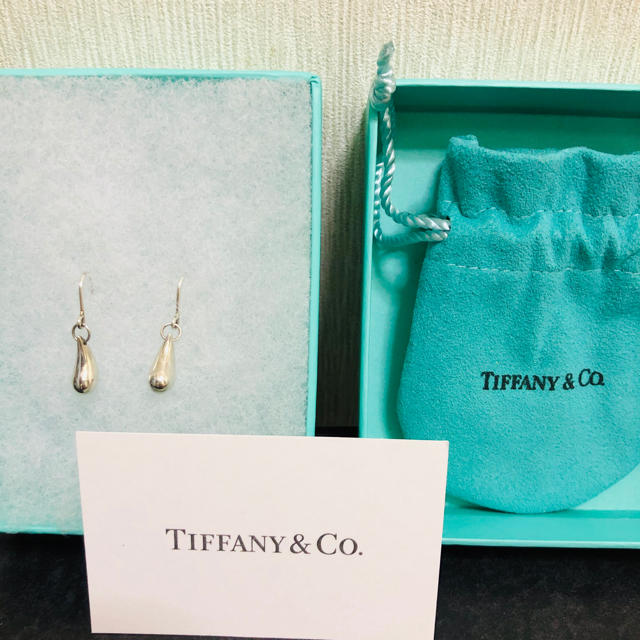 Tiffany＆Co.(ティファニー) ティアドロップフックピアス