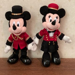 ディズニー(Disney)のミラコスタ ミッキー&ミニー  ぬいぐるみバッジセット(ぬいぐるみ)