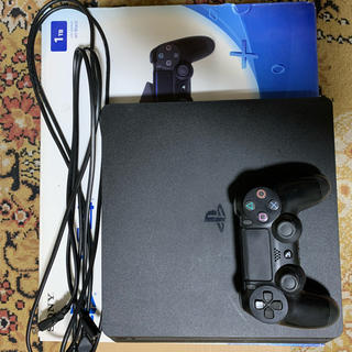 プレイステーション4(PlayStation4)のps4 CUH-2000B bo1 JETblack 1TB 問題なし(家庭用ゲーム機本体)