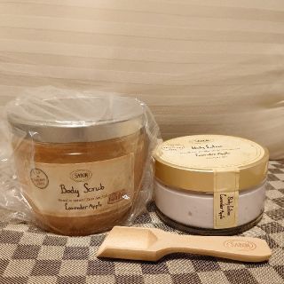 サボン(SABON)のSabon サボン ラベンダーアップル ボディスクラブ クリームセット(ボディスクラブ)