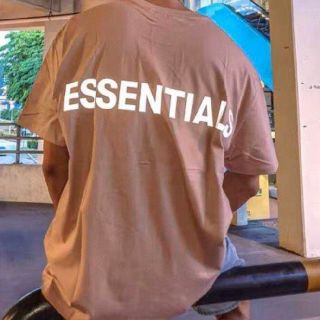 フィアオブゴッド(FEAR OF GOD)の☆最安値☆ESSENTIALS FOG☆ XLサイズリフレクティブロゴTシャツ(Tシャツ/カットソー(半袖/袖なし))