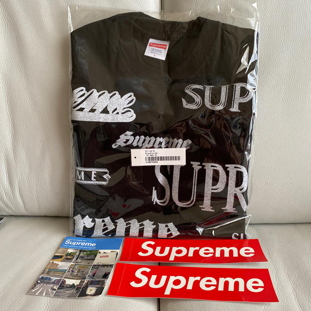 20FW Supreme Multi Logo Tee