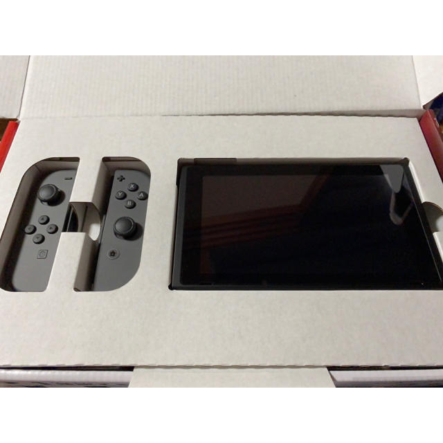 Nintendo Switch - Nintendo Switch Joy-Con(L)/(R) グレー＋ケースの通販 by ヤスマサ's shop｜ニンテンドースイッチならラクマ 人気新品
