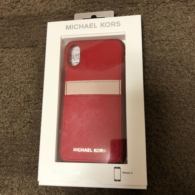 Michael Kors(マイケルコース)のマイケルコースiPhone Xケース スマホ/家電/カメラのスマホアクセサリー(iPhoneケース)の商品写真