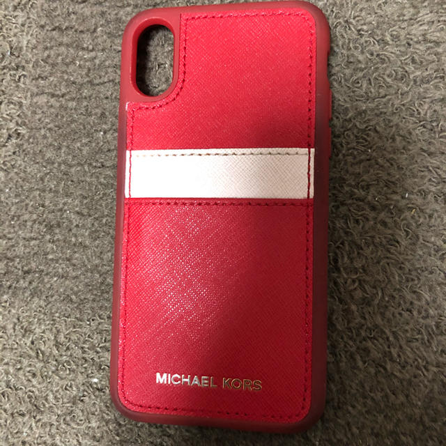 Michael Kors(マイケルコース)のマイケルコースiPhone Xケース スマホ/家電/カメラのスマホアクセサリー(iPhoneケース)の商品写真