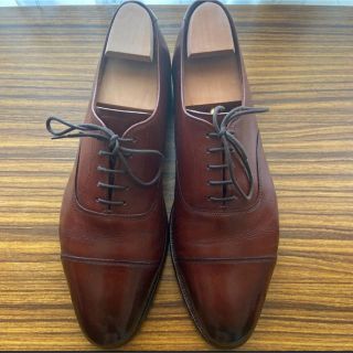 チーニー(CHEANEY)のジョセフチーニーアンドサンズ　チャーチ  ロイヤルツイード　マホガニー(ドレス/ビジネス)