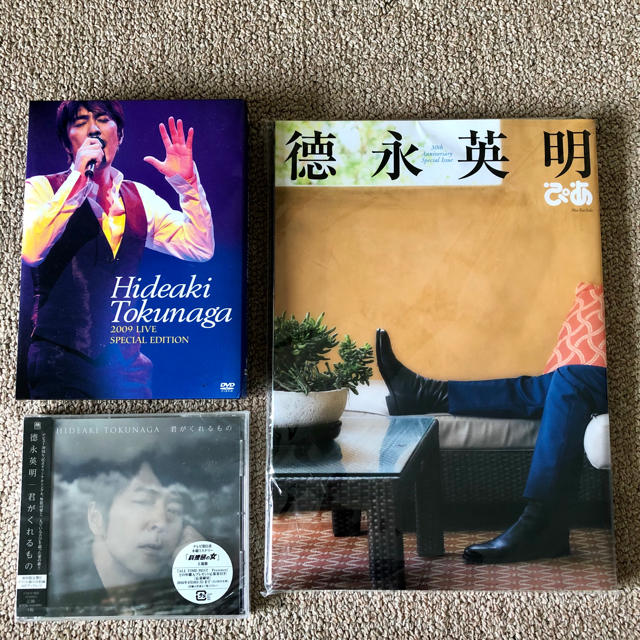 徳永英明　DVD  CD  写真集　3点ポップス/ロック(邦楽)