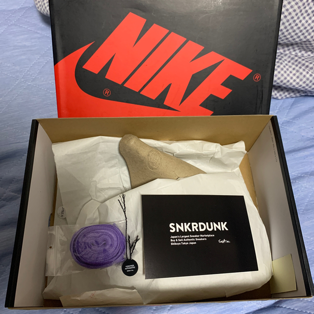 NIKE(ナイキ)のaj1 retro high og purple メンズの靴/シューズ(スニーカー)の商品写真